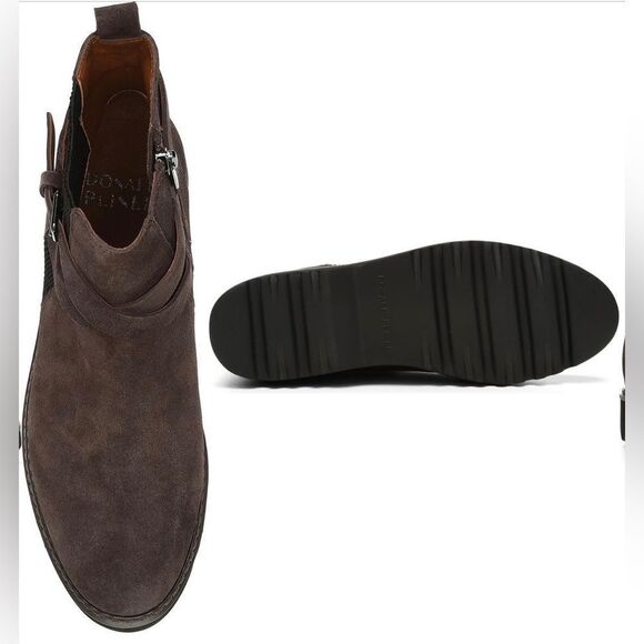 Donald Pliner buckled suede bootie - Picture 3 of 7